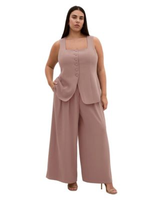 CITY CHIC Женские брюки Abbie с широкими штанинами