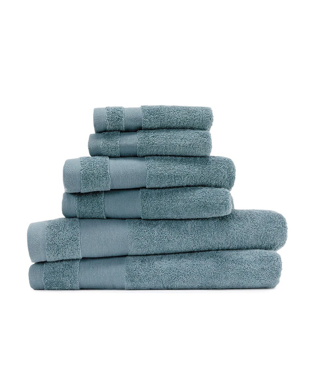 ienjoy Home 6-Piece Cotton Bath Towel Set