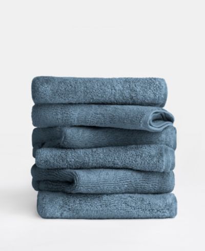 ienjoy Home 6-Piece Cotton Washcloth Set, 13" x 13"