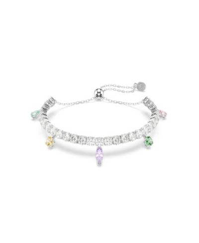 Ariana Grande x Swarovski® браслет Tennis Rhodium Plated Multicolored