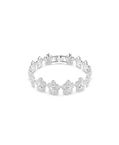 Ariana Grande x Swarovski® браслет с цветком в родиевом покрытии