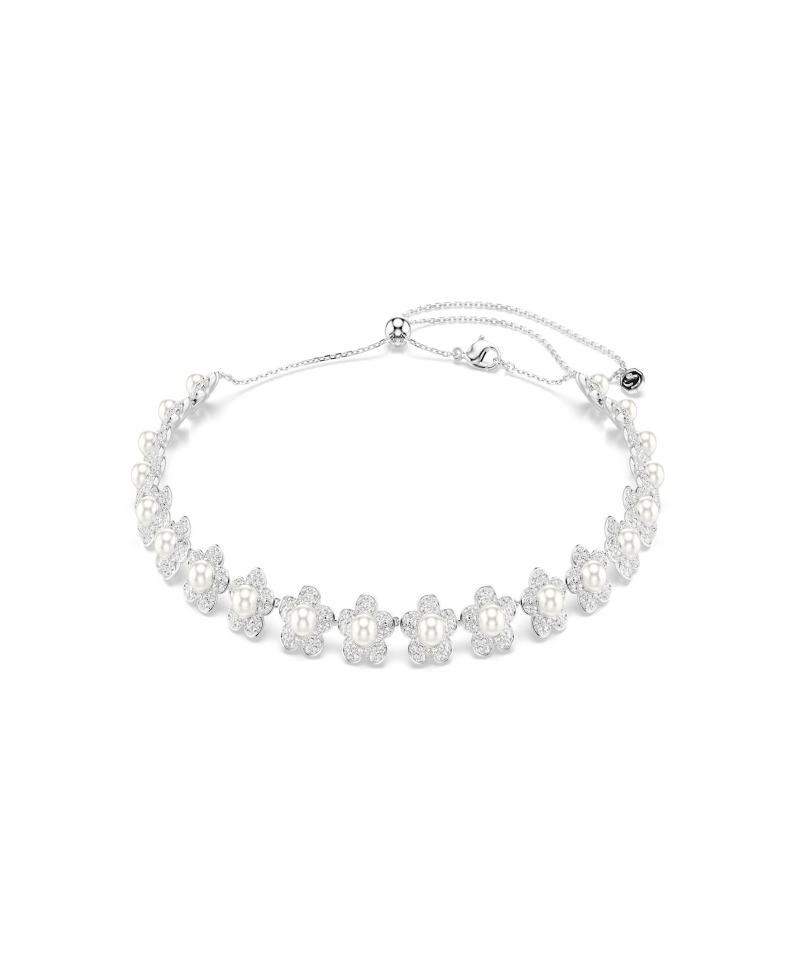 Ожерелье-чокер Ariana Grande X Swarovski® из перламутра с родиевым покрытием