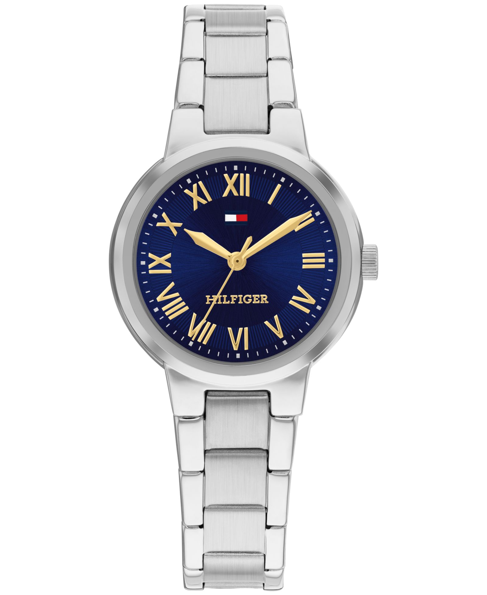 Tommy Hilfiger Женские кварцевые часы, серебристый stainless steel, 28mm