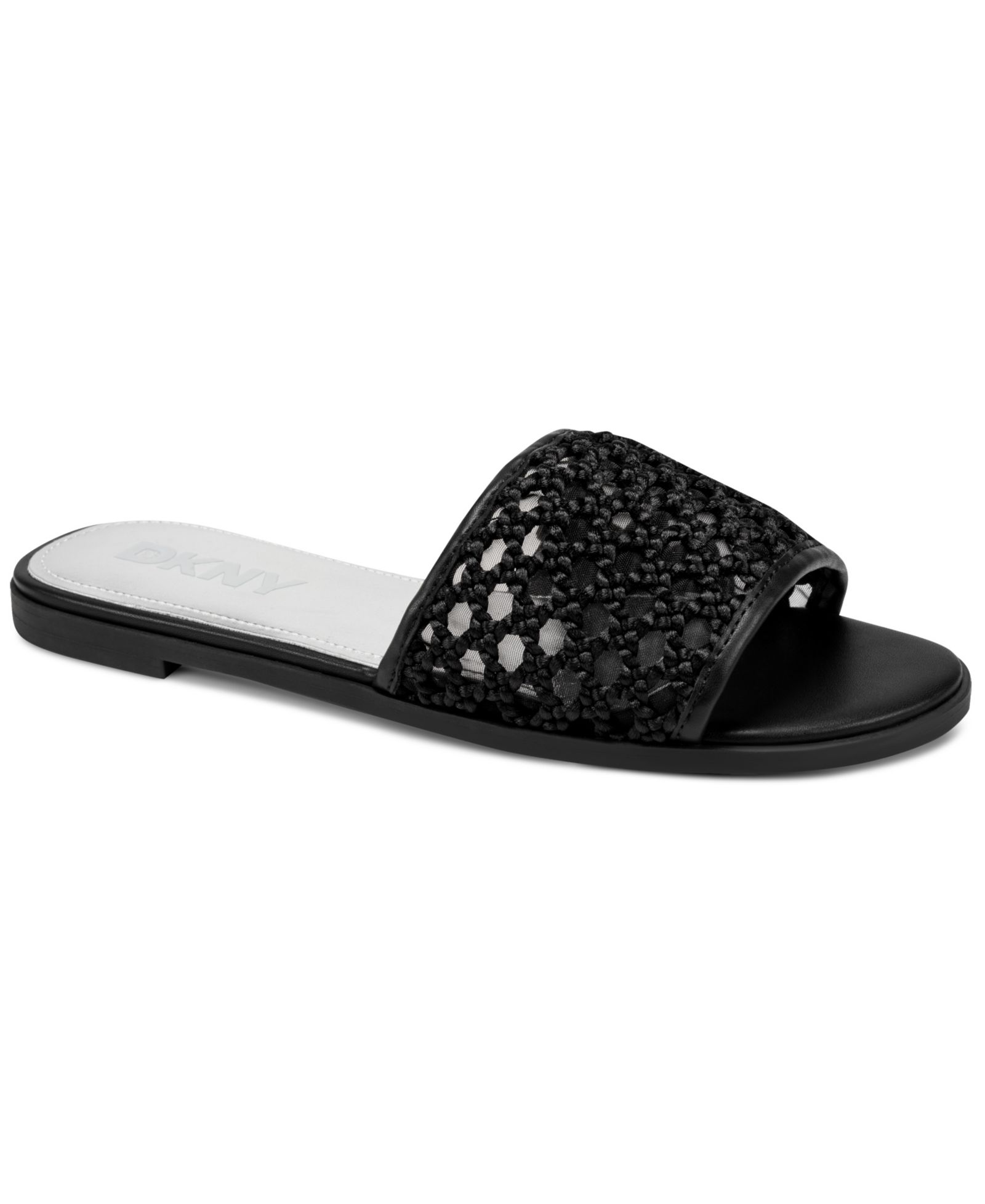 DKNY Women's Winter Slip-On Flat Sandals