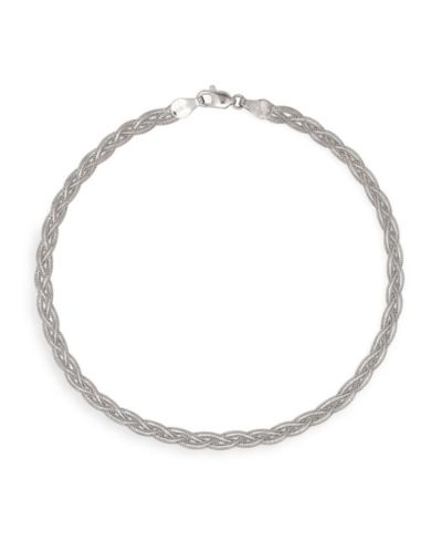 Браслет на ногу Curata Jewelry 14k Gold Braided Foxtail