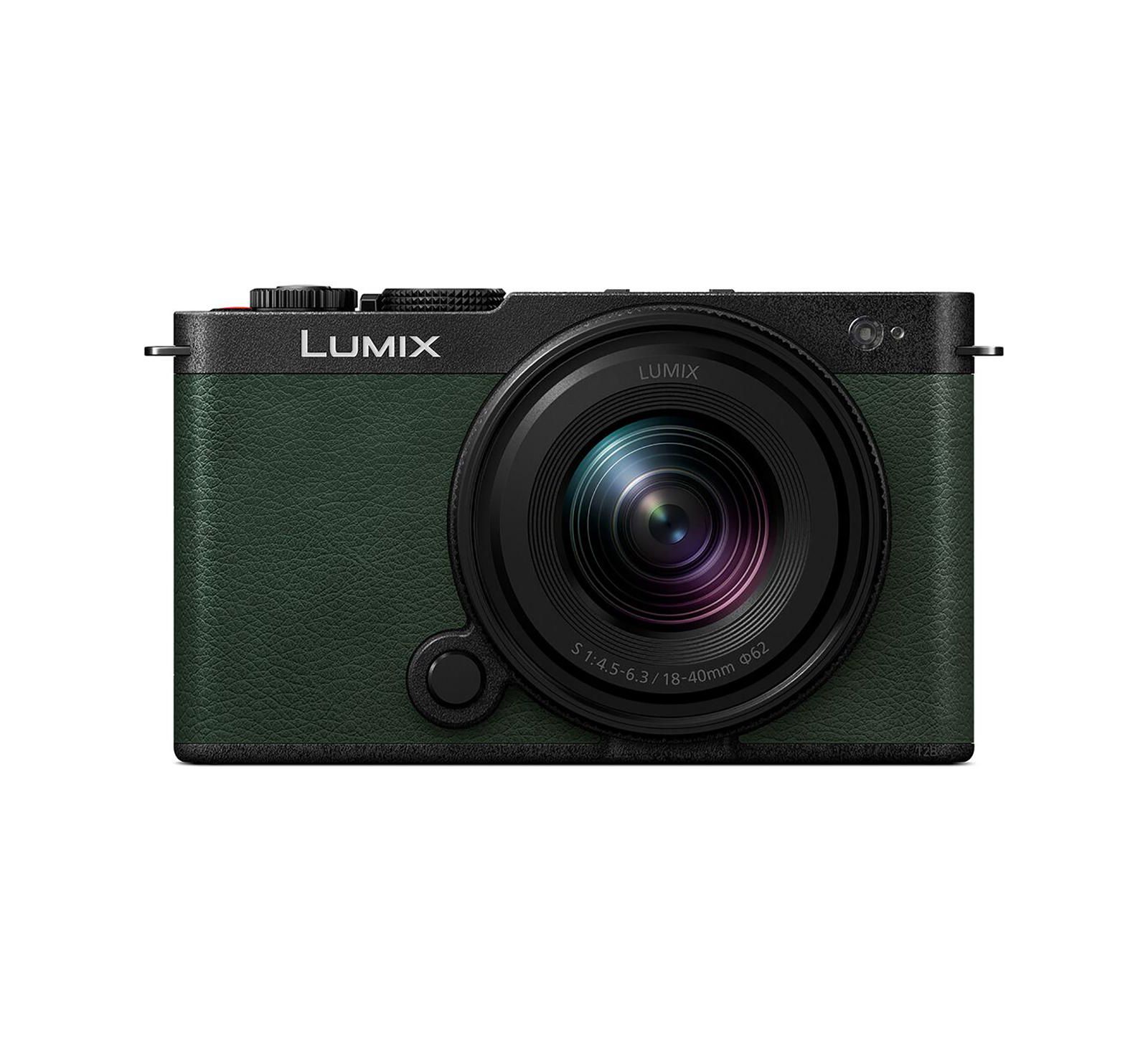 Panasonic LUMIX S9 Mirrorless Camera w/18-40mm f/4.5-6.3 Lens, Olive Green