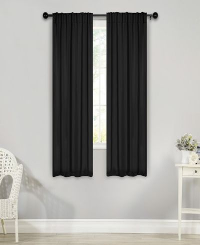 Superior Solid Classic Modern комплект штор блэкаут, 26" x 63" (набор из 2 шт)