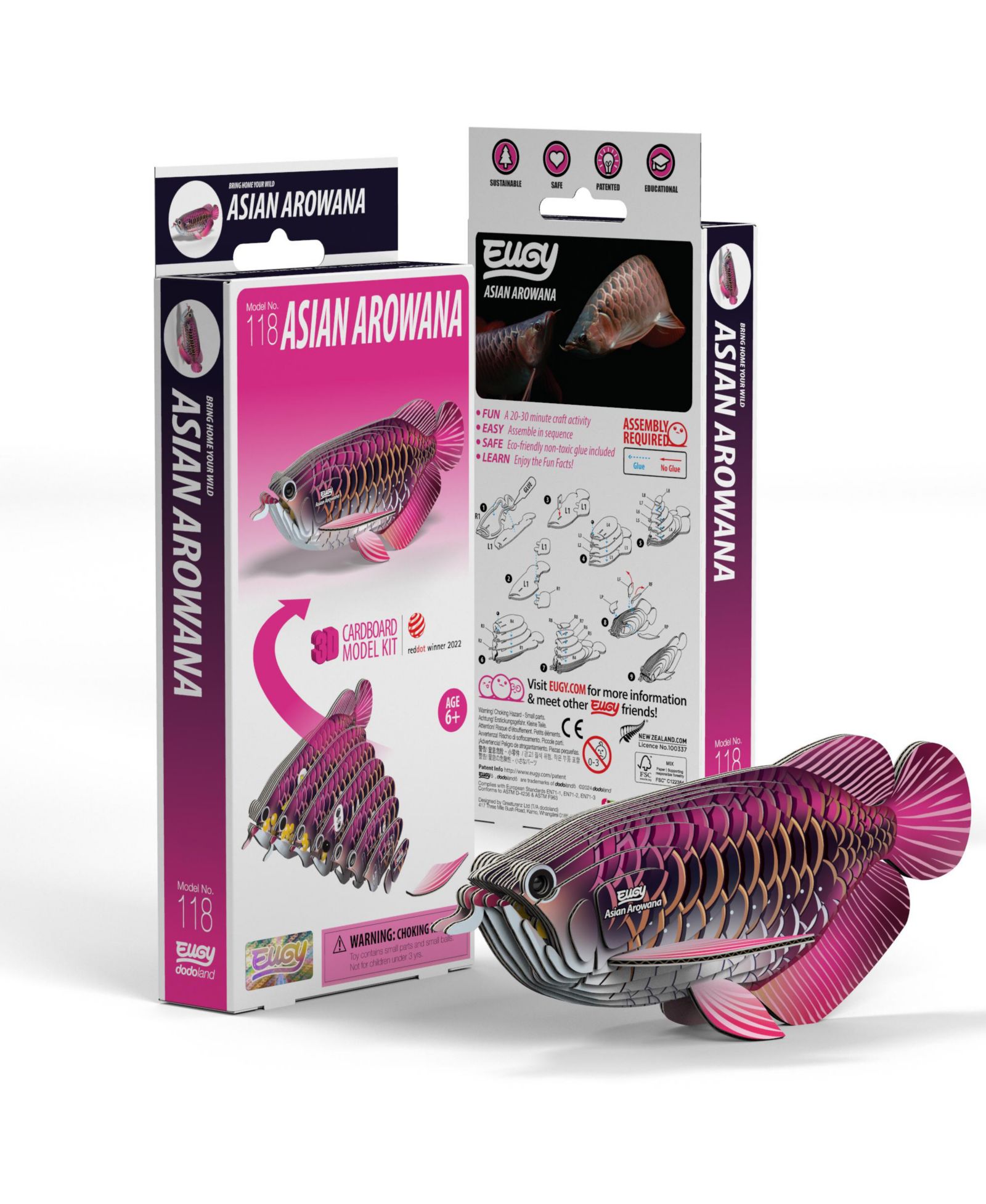 Eugy 3D пазл Asian Arowana