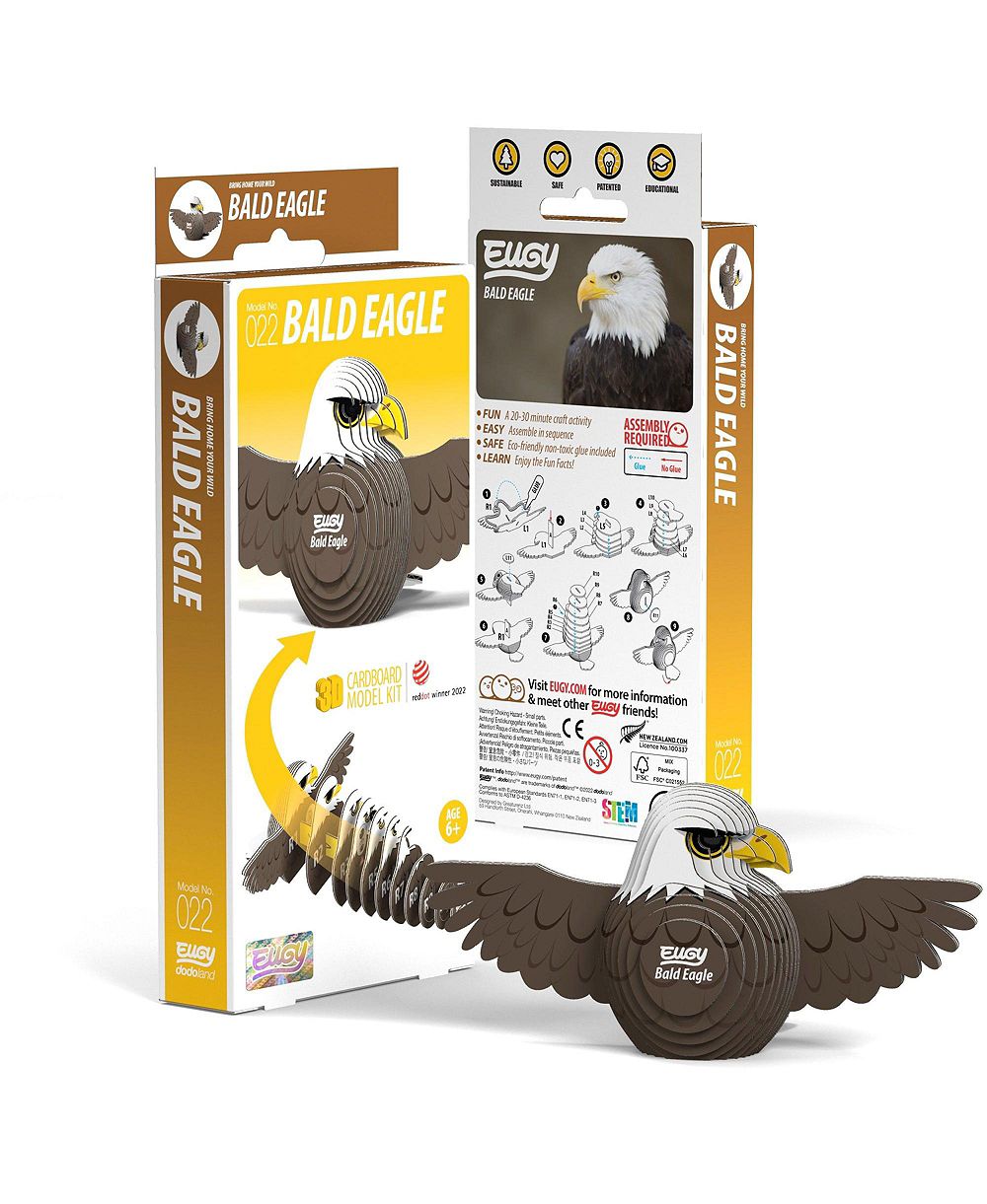 Eugy 3D пазл Bald Eagle