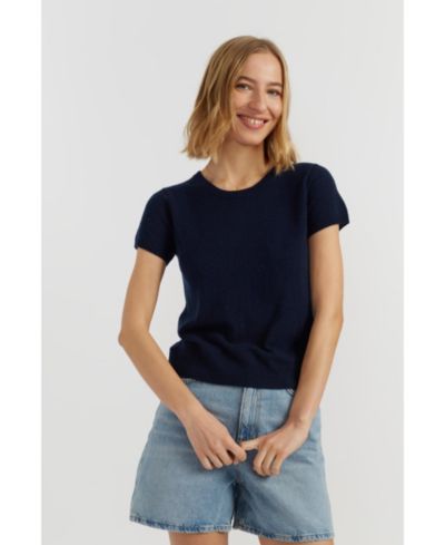 Chinti & Parker Women's Chinti and Parker Air Pure Cashmere T-Shirt
