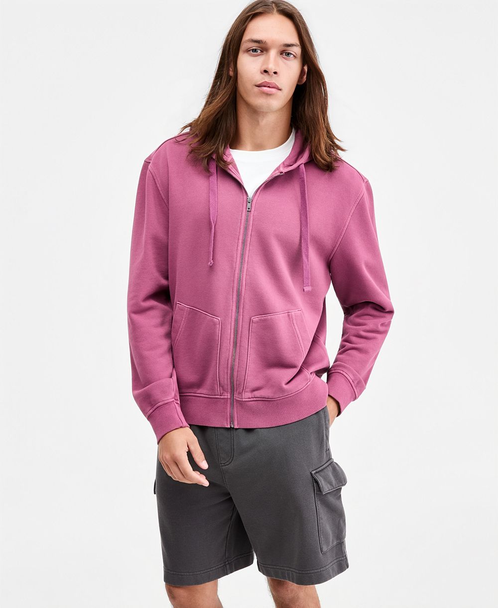 Мужской худи Sun + Stone Explore Graphic Zippered