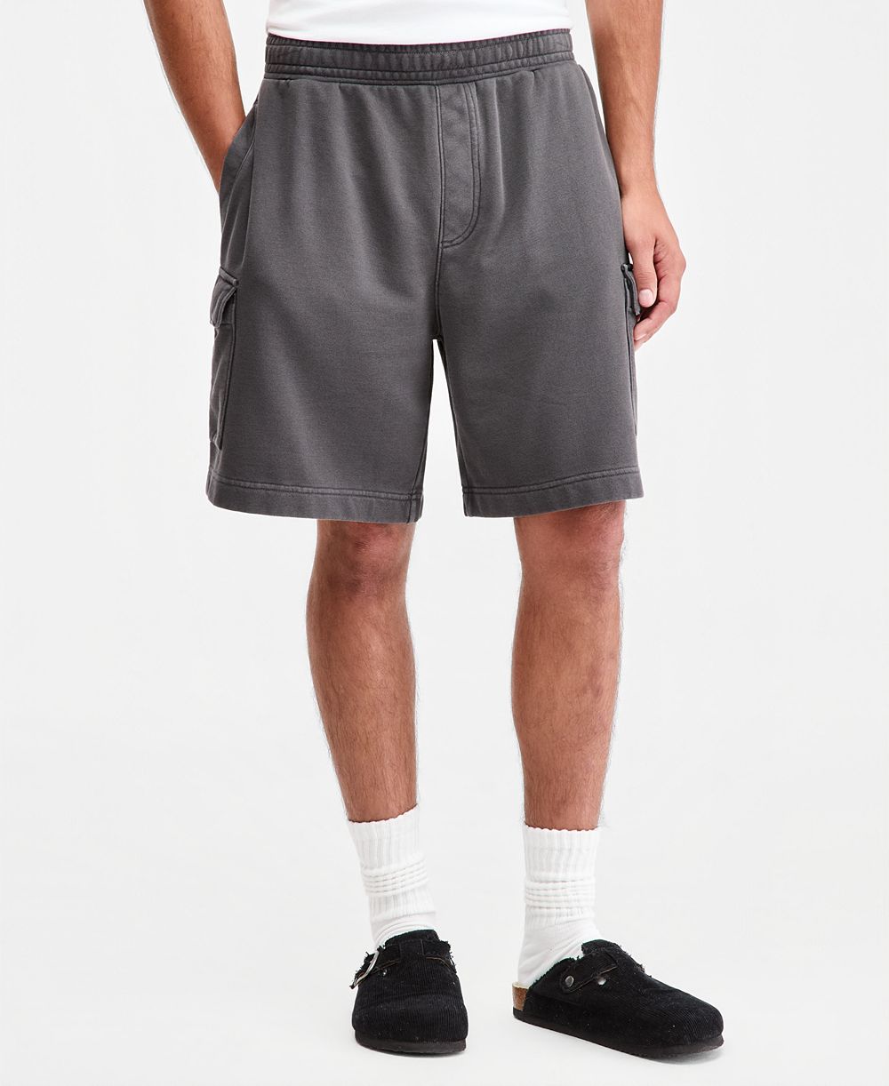 Sun + Stone Men's Utility Terry Shorts, Macy's Exclusive