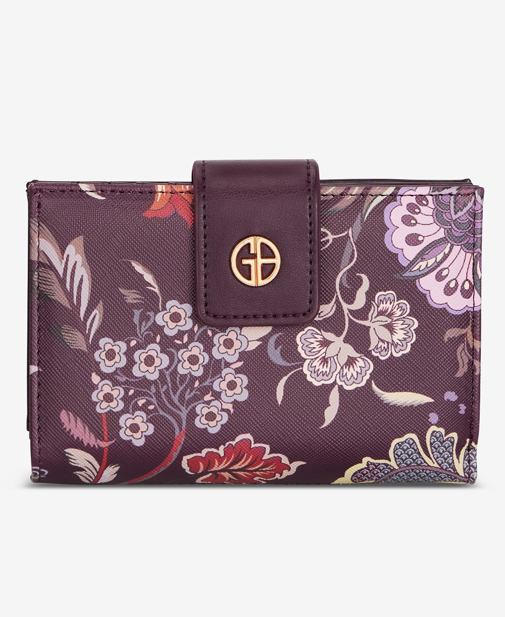 Giani Bernini кошелек-индексатор с цветочной рамкой, эксклюзив Macy's