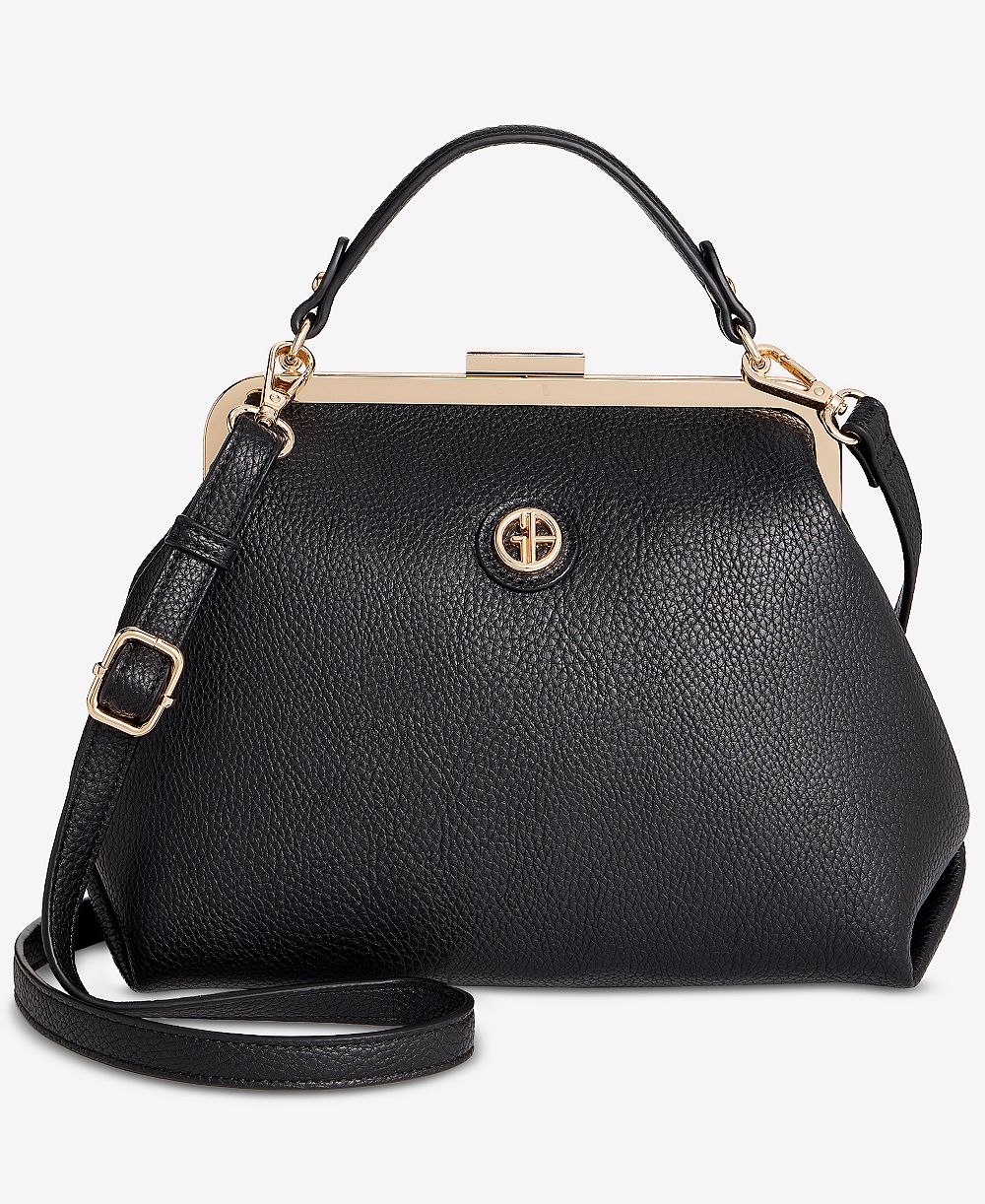 Giani Bernini Pebble Framed Clutch Crossbody Bag, Macy's Exclusive