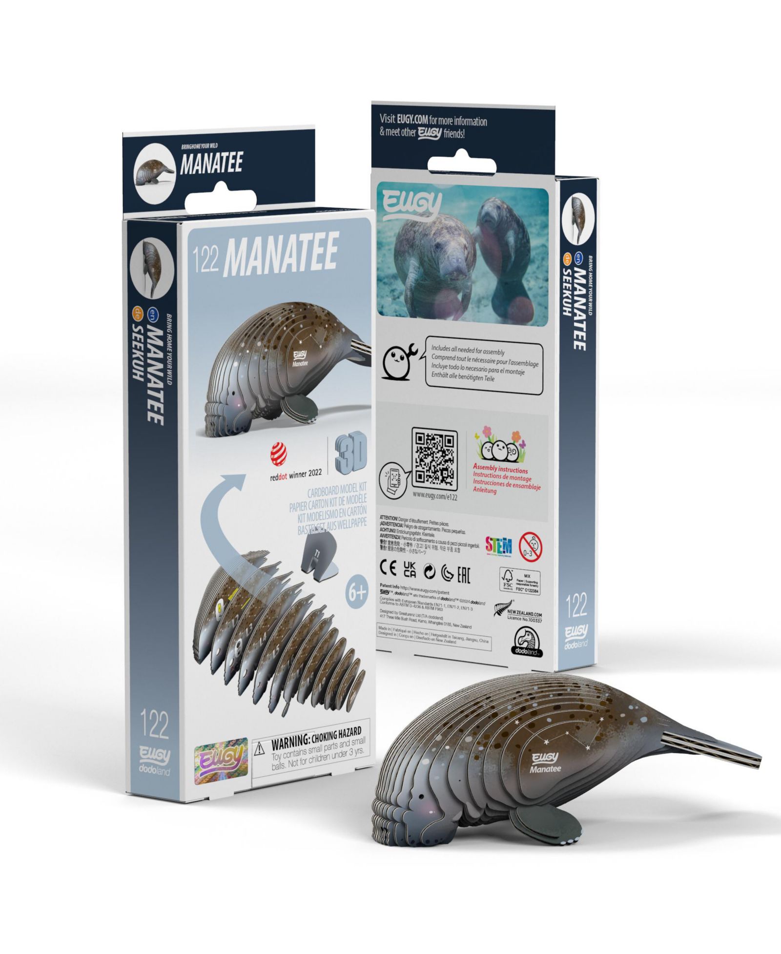 3D пазл EUGY Manatee