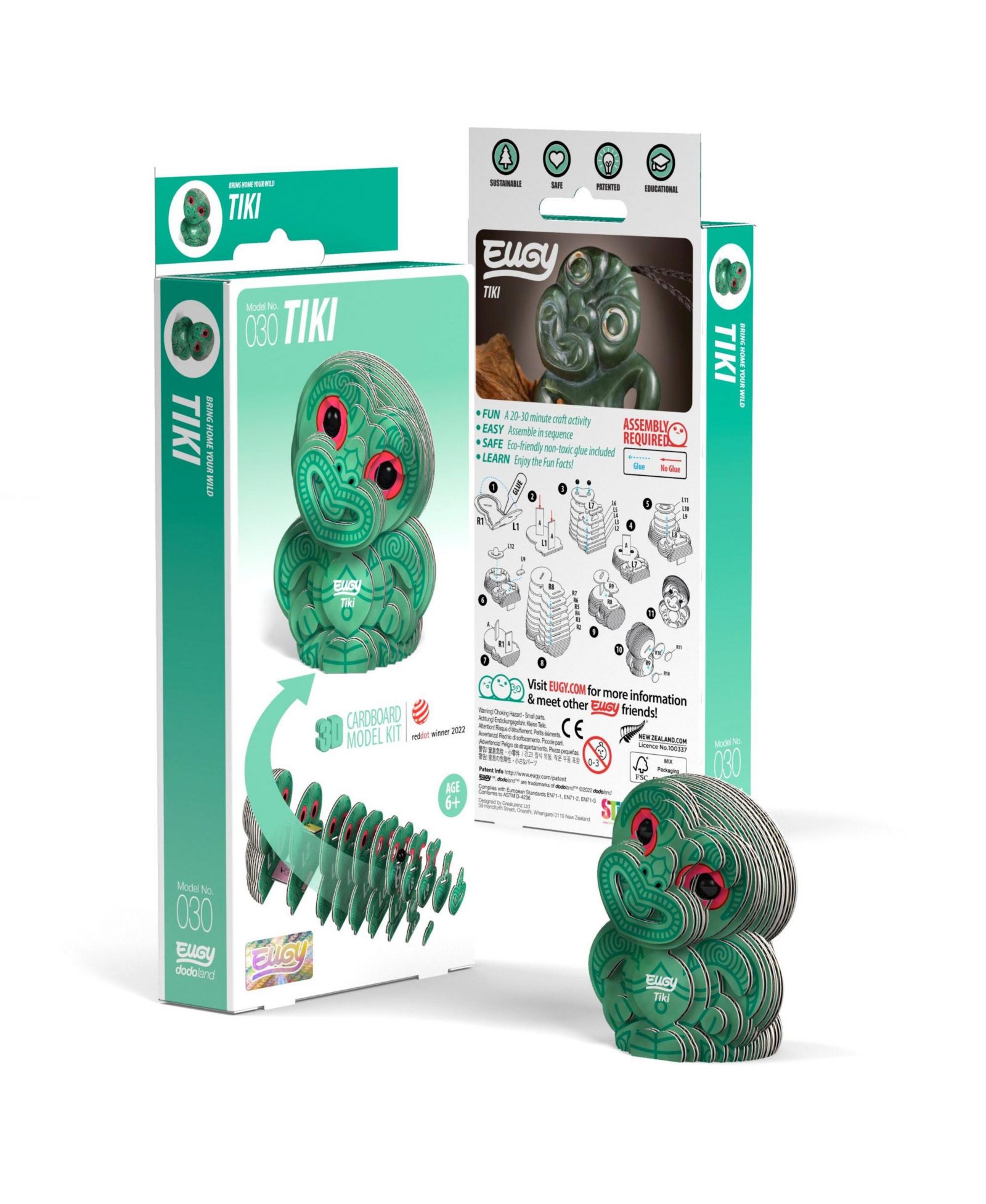 Eugy Tiki 3D пазл