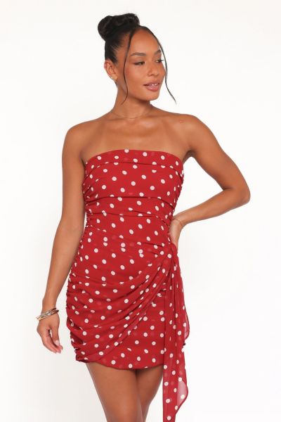 Petal and Pup Women's Strapless Mini Dress