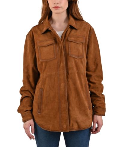 Frye Women's Goat Suede Jacket