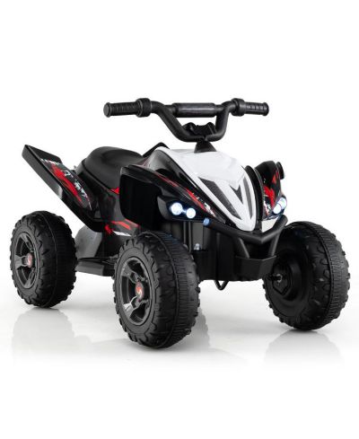 Slickblue 12V Kids Ride-On ATV 4-Wheeler with LED Lights, Ages 3+