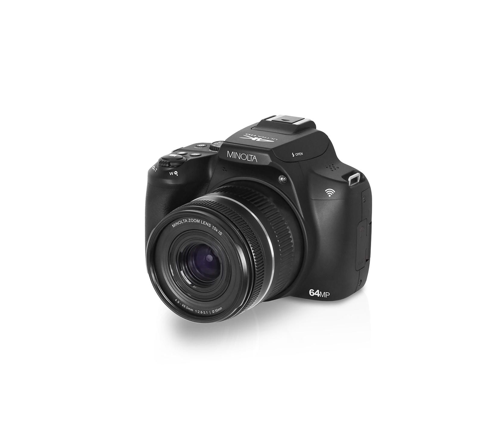 Minolta Bridge-камера MNB10Z 64 MP / 4K Ultra HD с 10x оптическим зумом