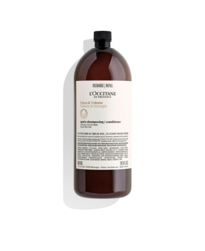 Кондиционер для волос L'Occitane Volume and Strength, refill 16.90 fl oz