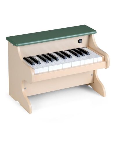 Slickblue Wooden 25-Key Digital Piano with Music Stand, Ages 3+