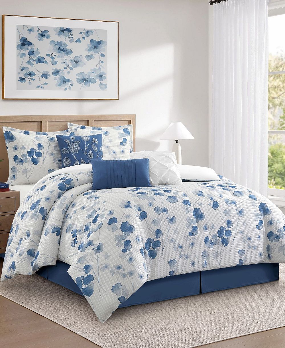 Комплект из 7 предметов Stratford Park Merna Floral, Queen