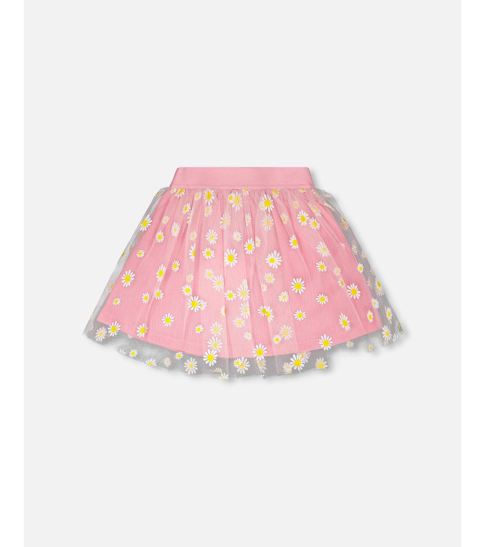 Детская юбка Deux par Deux Mesh and Crinkle Jersey