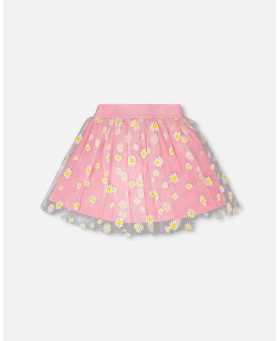 Детская юбка Deux par Deux Mesh and Crinkle Jersey