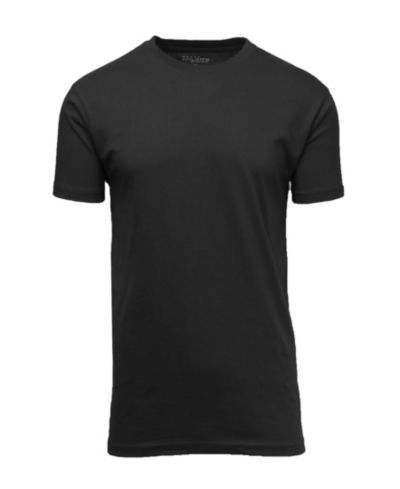 Blue Ice Men's Short-Sleeve Crewneck Solid T-Shirt