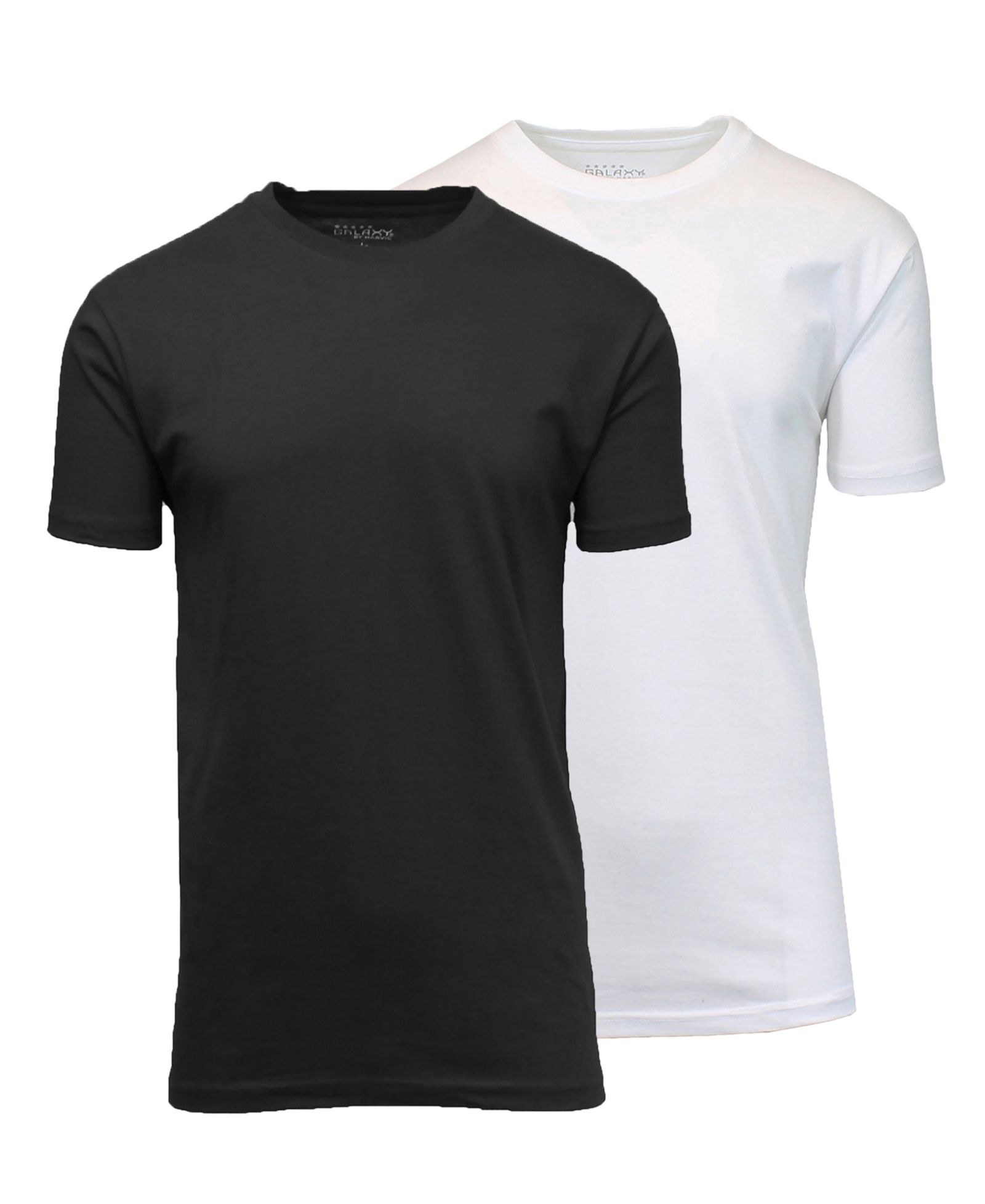 Blue Ice Men's Crewneck Solid T-Shirt, 2-Pack