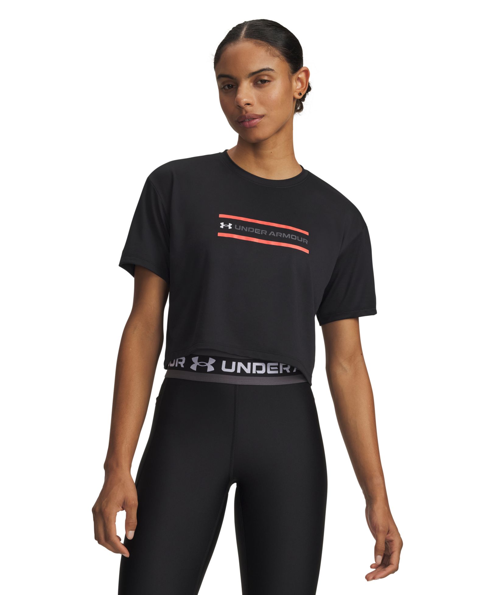 Under Armour кроп-топ с логотипом для женщин