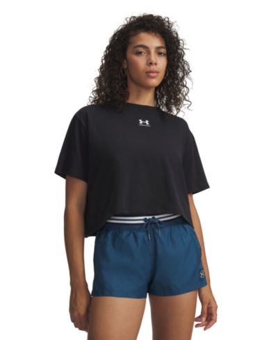 Женская футболка Under Armour Women's Rival Boxy Crewneck