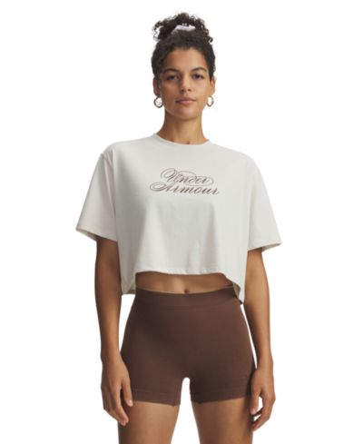 Under Armour Women's Crewneck Crop Top