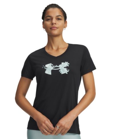 Женский тренировочный топ Under Armour с V-образным вырезом