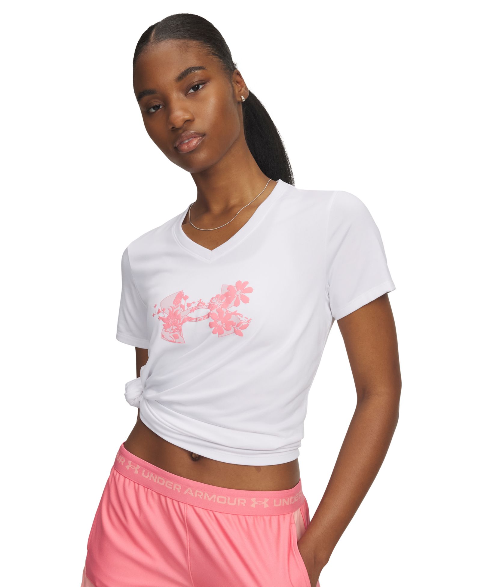Under Armour Women's V-Neck Tech Training Top