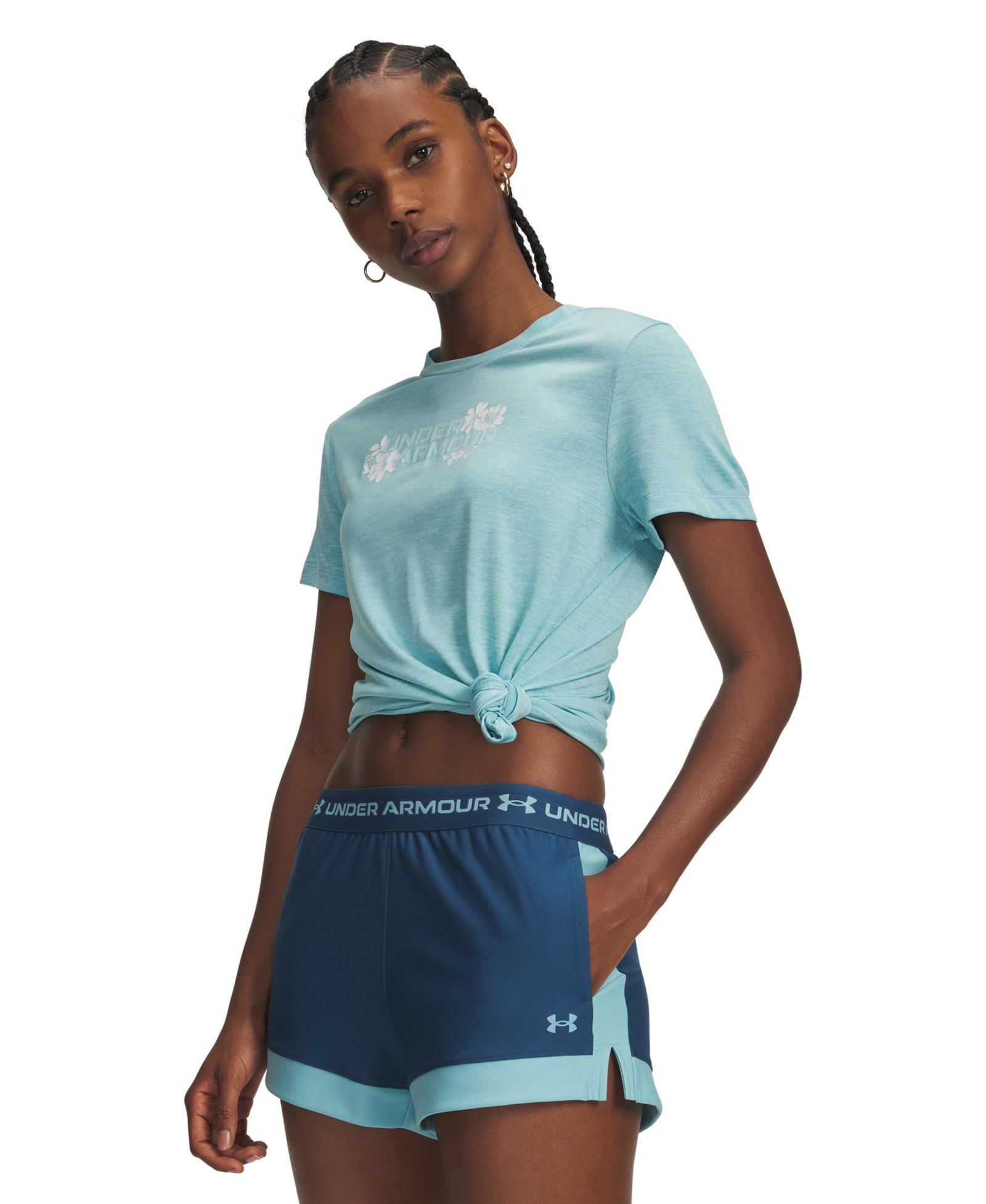 Женский топ Under Armour Tech Twist Graphic Crewneck