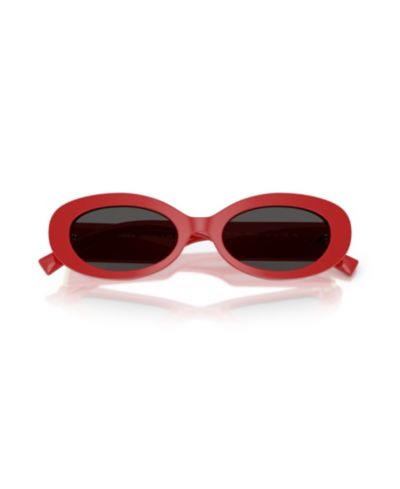 Женские овальные солнцезащитные очки Dolce&Gabbana DG4537