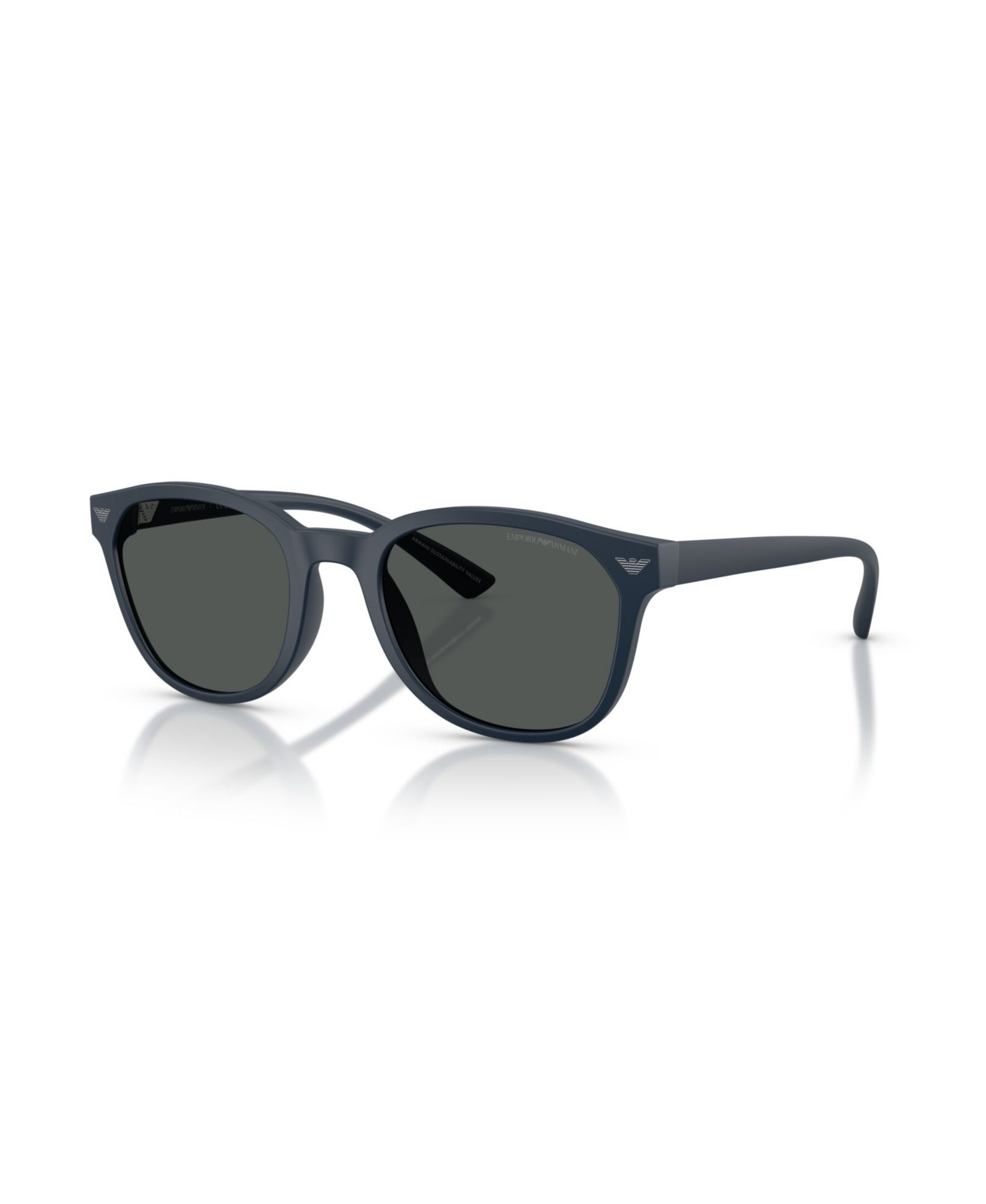 Мужские круглые солнцезащитные очки Emporio Armani, EA4225U