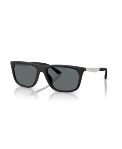 Солнцезащитные очки Emporio Armani Men's прямоугольные поляризованные EA4272U
