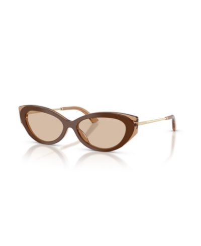 Jimmy Choo Женские солнцезащитные очки кошачий глаз, JC5065U