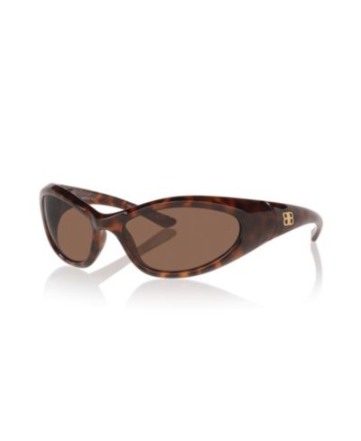 Солнцезащитные очки Balenciaga Cat Eye, BB0384S 6E000370, унисекс