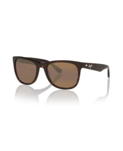 Солнцезащитные очки Maui Jim Unisex Rectangle Kikonia Xl Polarized MJ000805