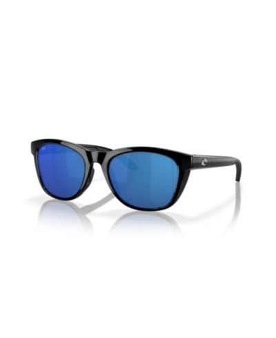 Costa Del Mar Женские поляризационные солнцезащитные очки Round Aleta 6S9108