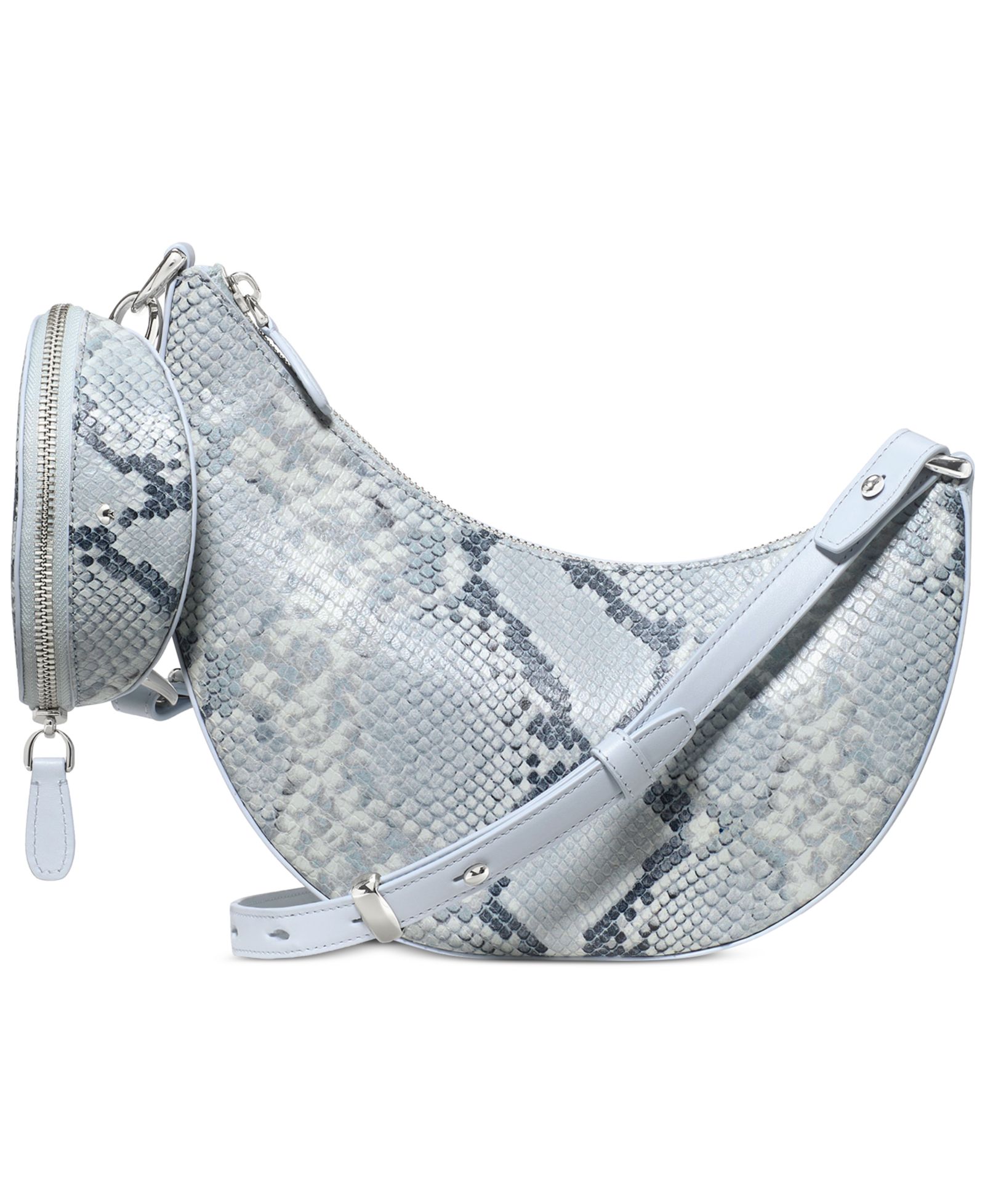 kate spade new york Duo Small Snake Embossed Leather Crossbody Handbag