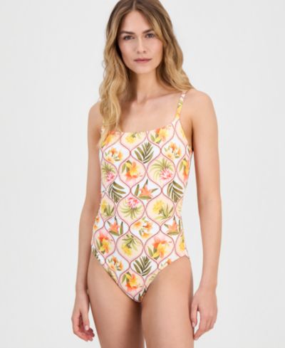 La Blanca Женский слитный купальник Palm Nouveau One-Piece Swimsuit