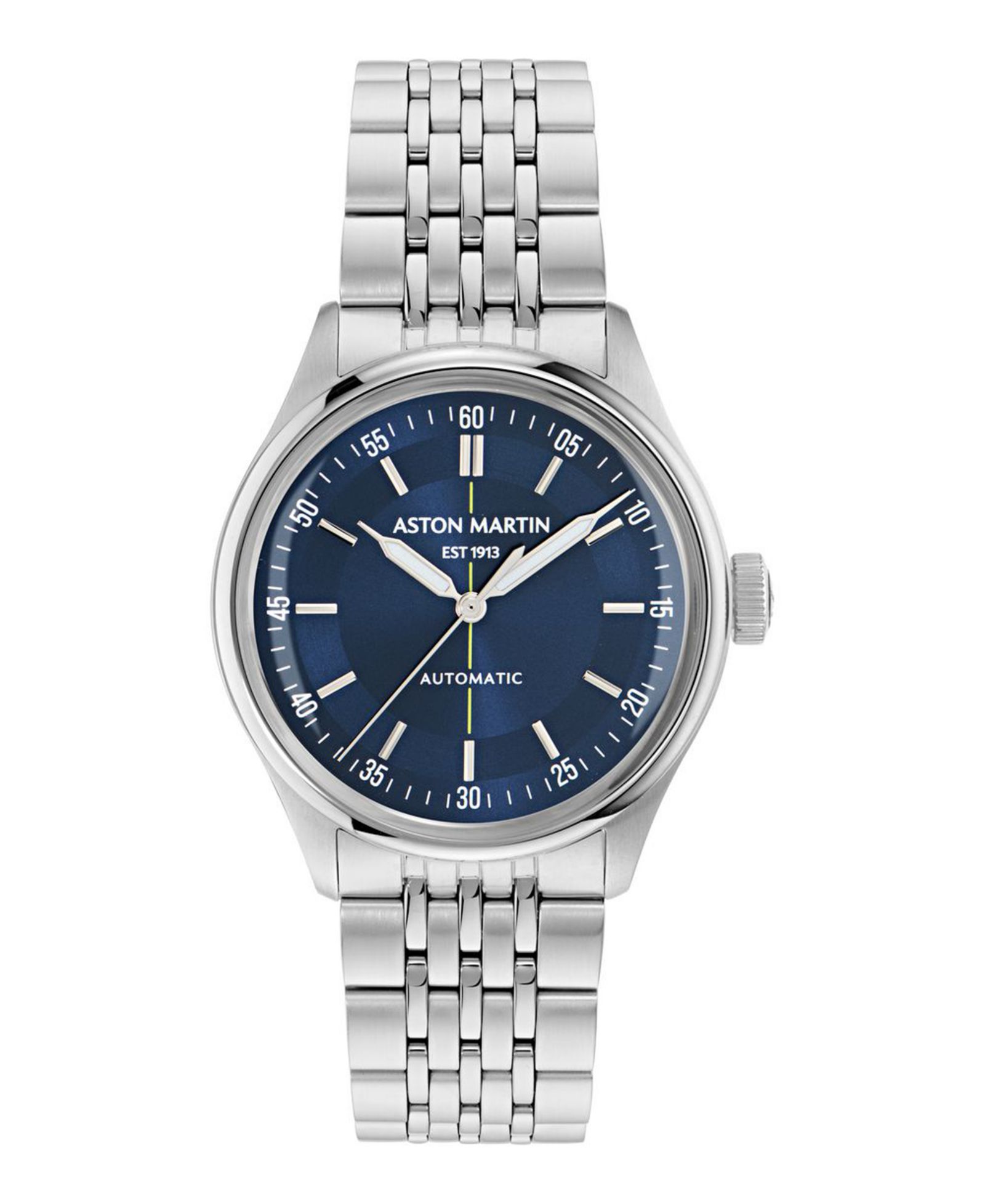 Мужские часы Aston Martin F1 Automatic Blue Stainless Steel 39mm