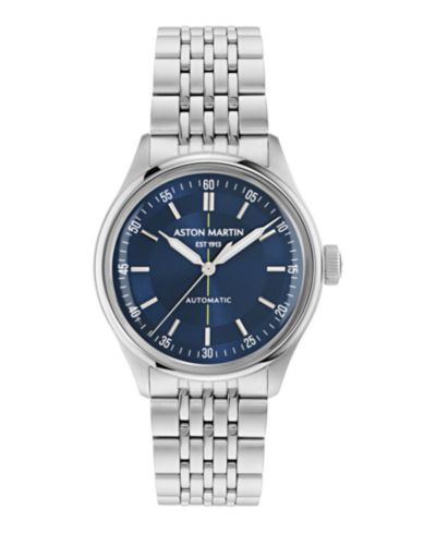 Мужские часы Aston Martin F1 Automatic Blue Stainless Steel 39mm