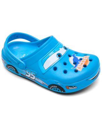 Crocs мужские кроксы Dinoco Lightning McQueen для маленьких мальчиков