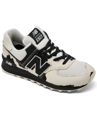 New Balance женские модные кроссовки 574 с принтом коровы от Finish Line